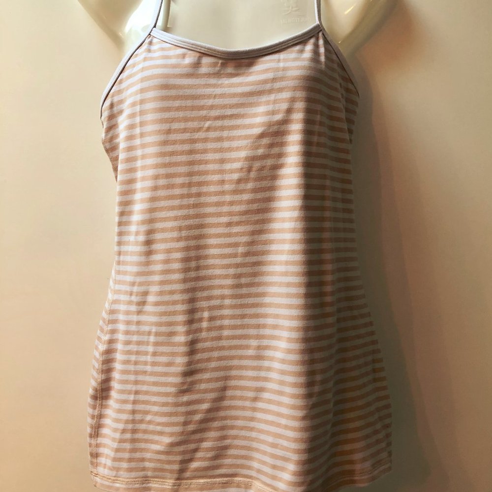 Lululemon Athletica Power Y Tank Stripes Galore